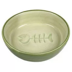 Castron ceramic Trixie pentru pisici - fishbone, 0,2 l