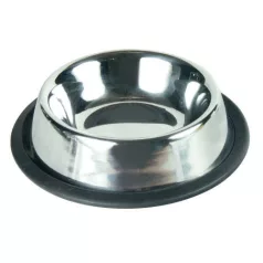 Castron metalic Trixie cu cauciuc 0,2 l