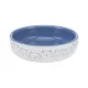 Trixie Ceramic Bowl - castron din ceramică (alb, albastru) pentru pisici cu nasul scurt (0,3l /Ø11cm)