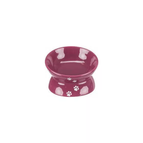 Trixie Ceramic Bowl - castron din ceramică (fructe de pădure) pentru pisici (0,15l /Ø13cm)