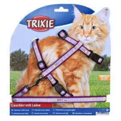 Trixie ham pentru pisici + lesă, 34-57 cm/13 mm, 1,20 m