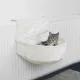 Pat de pluș Trixie pentru radiator alb 45x13x33 cm