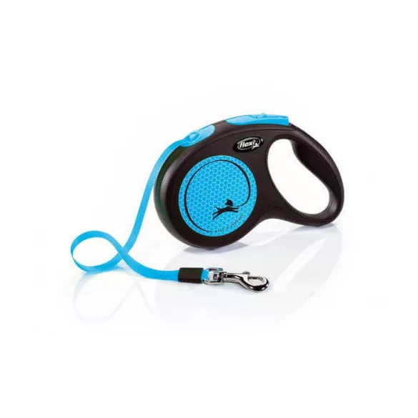 Flexi Nou Neon Bandă M 5m 25kg Albastru