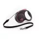 Flexi Black Design S șnur 5m 12kg Roz