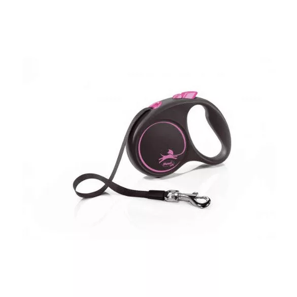 Flexi Black Design L bandă 5m 50kg Roz