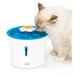 Fântână de băut cu flori Hagen Catit cu iluminare LED