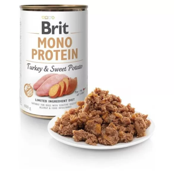 Brit Mono Protein Turcia și cartofi dulci 400g
