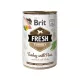 Brit Fresh Curcan cu Mazăre conservă 400g