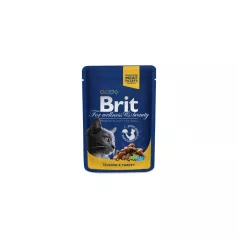 Brit Premium Cat Pouches cu Pui & Curcan 100 g