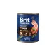 Brit Premium by Nature Adult Carne de porc cu trahee în conservă 800g