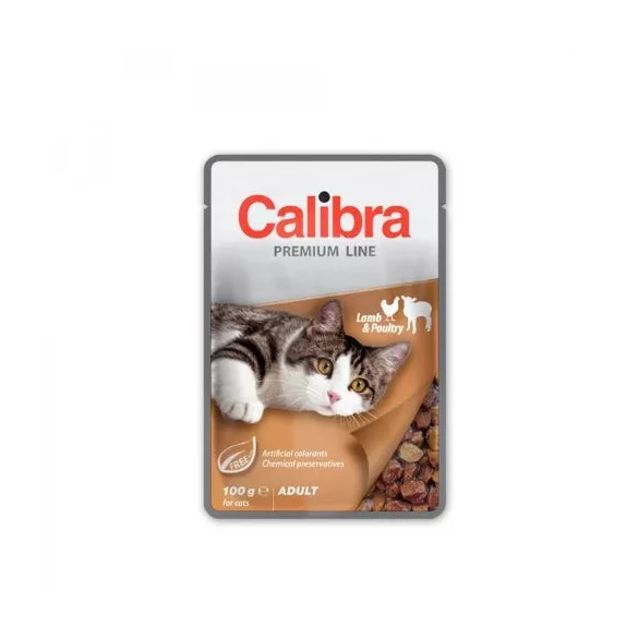 Calibra Cat Premium Adult Lamb & Poultry 100g