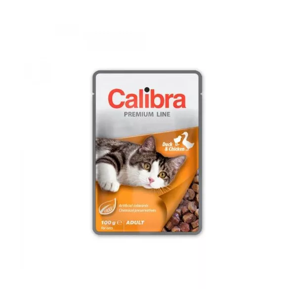 Calibra Cat Premium Adult Duck & Chicken 100g