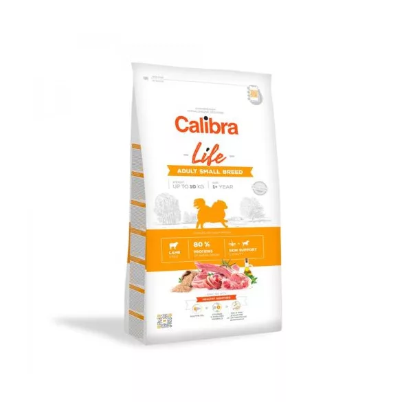 Calibra Dog Life Adult Small Breed Miel hrană pentru câini 6 kg