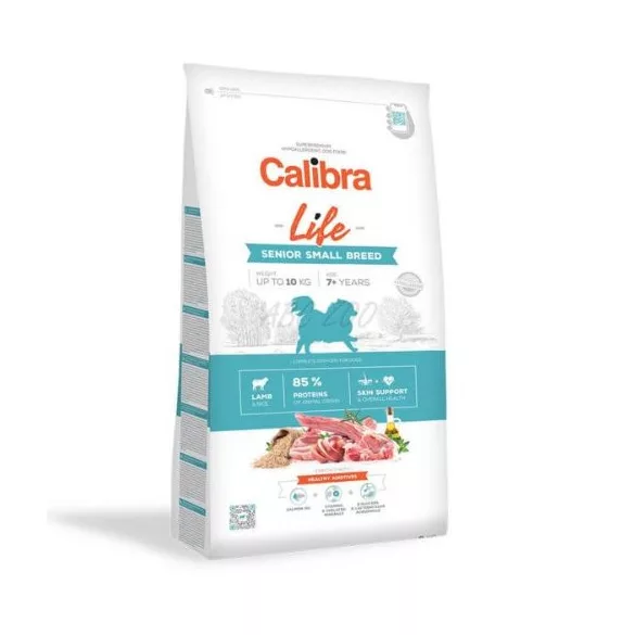 Calibra Dog Life Senior Small Breed Miel hrană pentru câini 6 kg