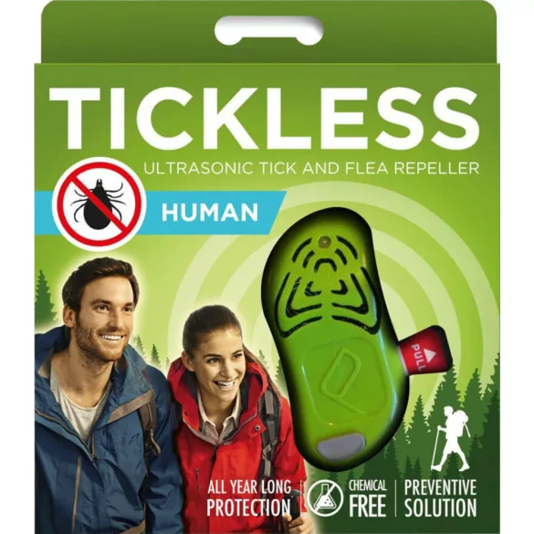 Tickless Human cu ultrasunete căpușe și antipurici pentru oameni verde