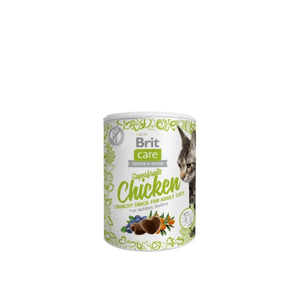 Brit Care Cat Snack Superfruits Pui 100 g
