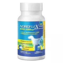   Noroflex 600+100 mg 60 buc protecție articulații, analgezic comprimat masticabil