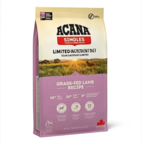 ACANA Grass-Fed Lamb 6 kg hrană pentru câini
