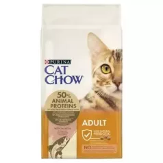   CAT CHOW Adult Hrană uscată pentru pisici adultă bogată în somon 15 kg