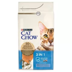 CAT CHOW 3-in-1 Turcia 15 kg