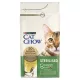 CAT CHOW Sterilised In chicken bogat uscat hrană pentru pisici 15 kg