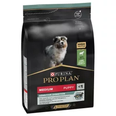   Purina Pro Plan Medium Puppy Sensitive Digestion hrană uscată pentru câini bogată în carne de miel 12kg