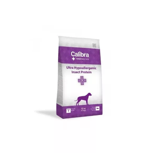 Calibra VD Dog Ultra-Hypoallergenic Insect hrană pentru câini