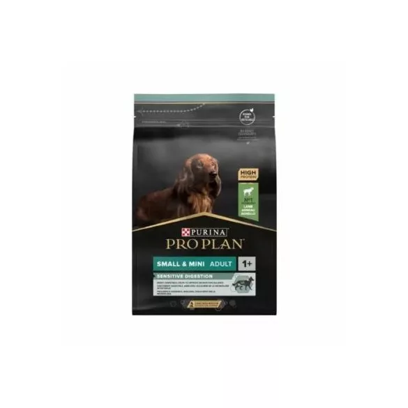 Purina Pro Plan Small & Mini Adult Sensitive Digestion hrană uscată pentru câini, bogată în carne de miel 7kg