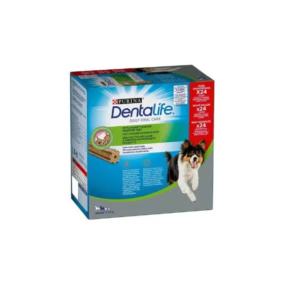 Dentalife Medium câine recompensă multipack 552g 24buc