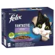 Felix Fantastic Hrană umedă asortată de casă pentru pisici cu legume în aspic 12x85g