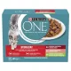 Purina ONE Sterilcat Cu vită cu somon cu curcan hrană umedă pentru pisici 12x85g