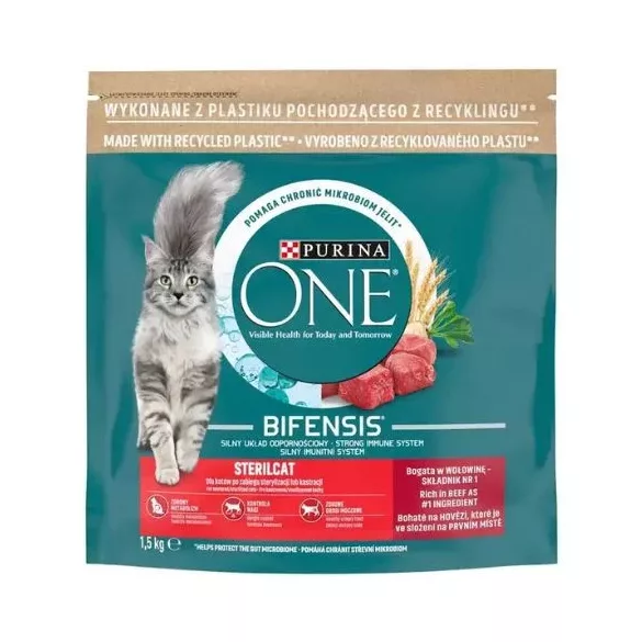 Purina ONE STERILCAT STERILCAT Carne de vită 800 g