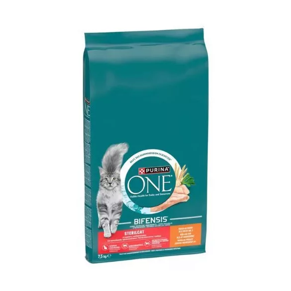 Purina ONE STERILCAT Bogat în pui și grâu hrană uscată pentru pisici hrană pentru pisici 7,5kg