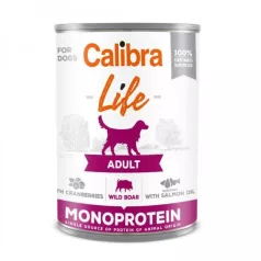   Calibra Dog Life Adult Wild boar with cranberries conservă 400 g