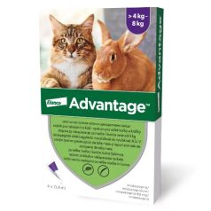 Advantage Spot-on Cat 0,8 ml (de la 4 kg)