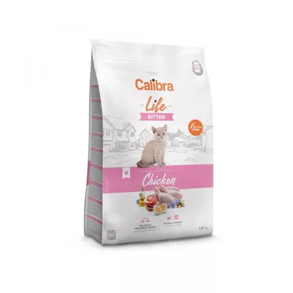 Calibra Cat Life Kitten hrană pentru pisici 1,5kg