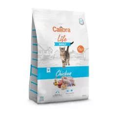 Calibra Cat Life Adult Chicken hrană pentru pisici 1,5kg