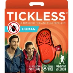   Tickless Human - repelent ultrasonic pentru căpușe și purici pentru oameni portocalii