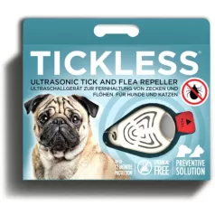   Tickless Pet - repelent cu ultrasunete pentru căpușe și purici pentru câini bej