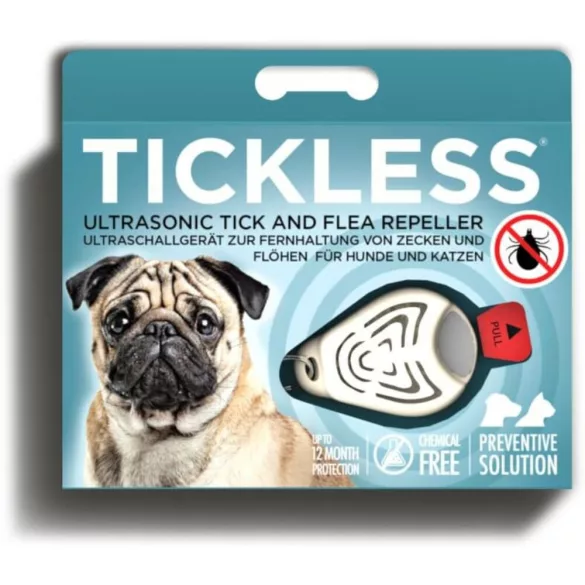 Tickless Pet - repelent cu ultrasunete pentru căpușe și purici pentru câini bej