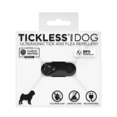   Tickless Mini Tick and Flea Repellent pentru câini de talie mică Negru