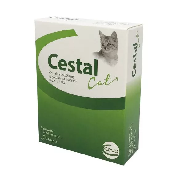 Cestal Cat Comprimat masticabil 2x