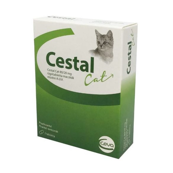 Cestal Tablete de mestecat pentru pisici 8x