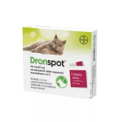 Dronspot Spot-on pentru pisici 1,12 ml (5-8 kg) 2x