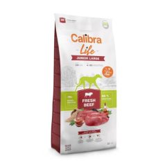   Calibra Dog Life Junior Large Breed Carne proaspătă de vită hrană pentru câini 12 kg