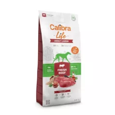   Calibra Dog Life Adult Large Breed Fresh Beef hrană pentru câini 2,5 kg