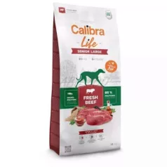   Calibra Dog Life Senior Large Breed Fresh Beef hrană pentru câini 2,5 kg
