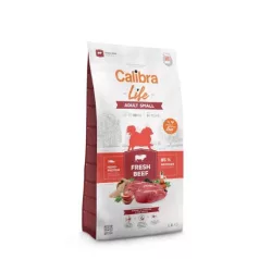   Calibra Dog Life Adult Small Breed Fresh Beef hrană pentru câini 1,5 kg