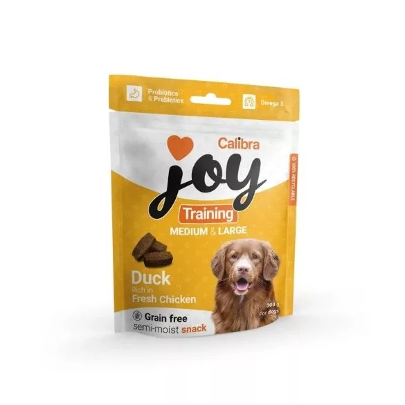 Calibra Joy Dog Training M&L Duck & Chicken 300g