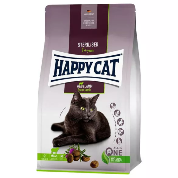 Happy Cat Adult Sterilised Lamb 10 kg